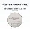 ANSMANN CR2032 ličio monetinė baterija 3V 230mAh (1 vnt.)