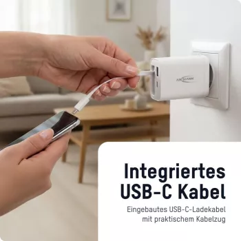 ANSMANN USB Charger 230PD 30W White