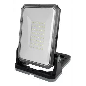 ANSMANN WL2000R-ECO Įkraunamas LED darbinis žibintas, 2000 lm, 6500K, IP54, Power Bank, juoda/pilka