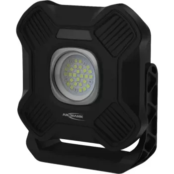 ANSMANN WL2000R Įkraunamas LED darbinis žibintas, juodas, 20W, 2000lm, su magnetu, kabliuku, trikoju - 1 vnt. (1600-0755)