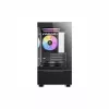 Antec CX200M Elite Micro-ATX | ITX RGB Mini-Tower žaidimų korpusas - juoda