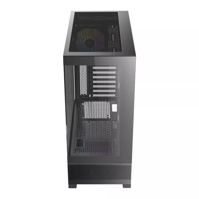 Antec CX700 ARGB B vidutinio bokšto žaidimų korpusas - grūdintas stiklas, 4x ARGB ventiliatoriai, E-ATX palaikymas, juoda