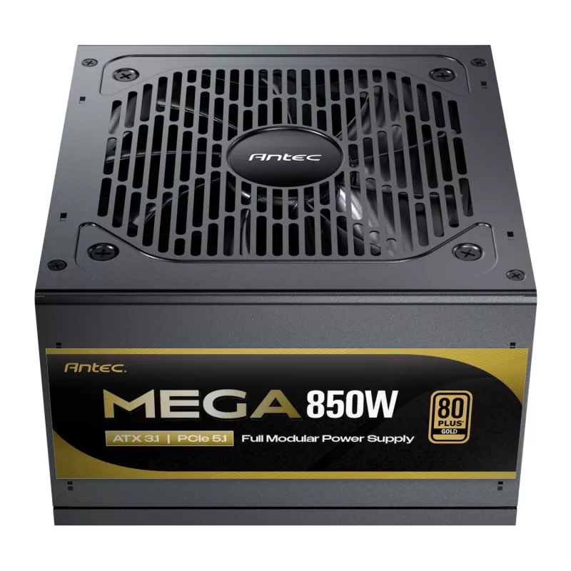 Antec MEGA 850W 80 PLUS Gold ATX3.1 PCIE 5.1 pilnai modulinis maitinimo blokas