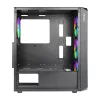 Antec NX292 ARGB vidutinio bokšto žaidimų korpusas - juodas