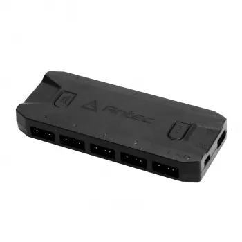 Antec Prizm 120 ARGB korpuso ventiliatorius 5 vnt. rinkinys su valdikliu - juoda