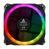 Antec Prizm 120 ARGB korpuso ventiliatorius 5 vnt. rinkinys su valdikliu - juoda