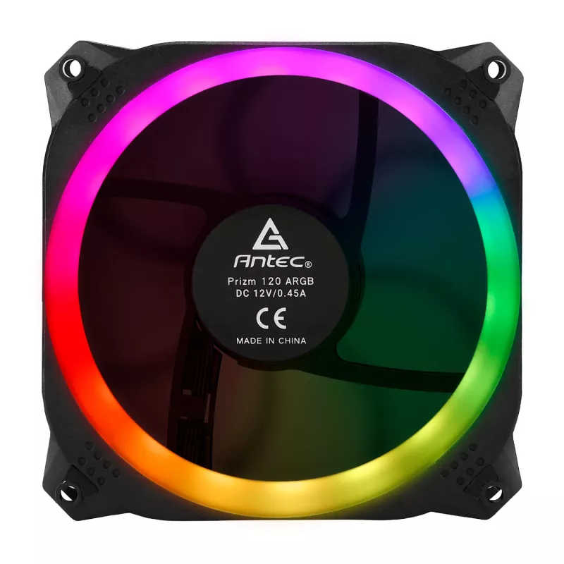 Antec Prizm 120 ARGB korpuso ventiliatorius 5 vnt. rinkinys su valdikliu - juoda
