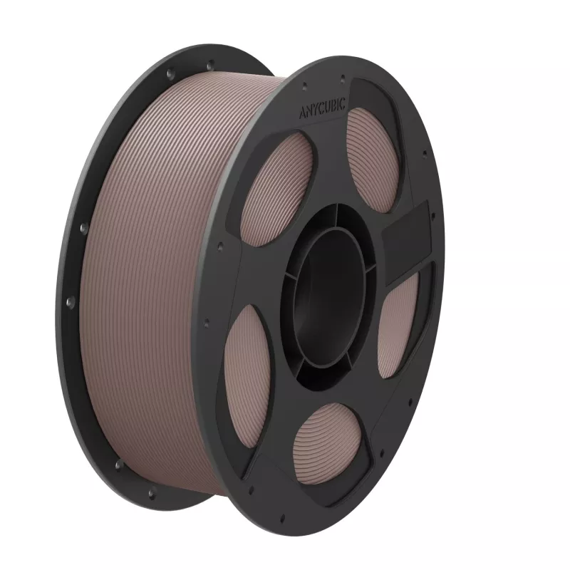 Anycubic PLA siūlas 1.75 mm rudas – 1 kg 3D spausdintuvo siūlas