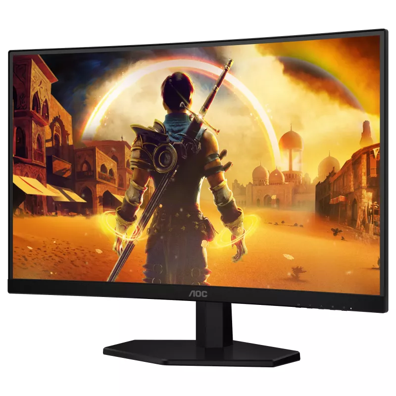 AOC C27G42FE - 68.6 cm (27 inch) Full HD lenktas VA monitorius, 180Hz, 4ms, HDR10, HDMI/DisplayPort, VESA