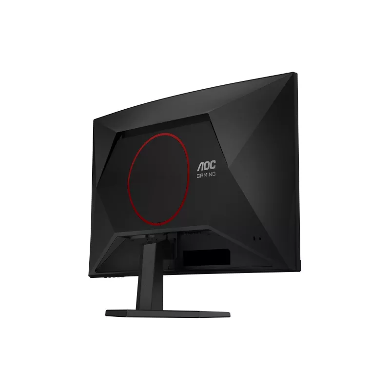 AOC C27G42ZEP 27 colių Full HD lenktas VA žaidimų monitorius, 240Hz, 0.5ms MPRT, juodas/raudonas