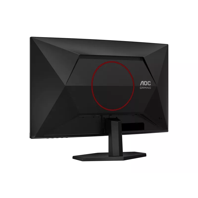 AOC C27G42ZEP 27 colių Full HD lenktas VA žaidimų monitorius, 240Hz, 0.5ms MPRT, juodas/raudonas