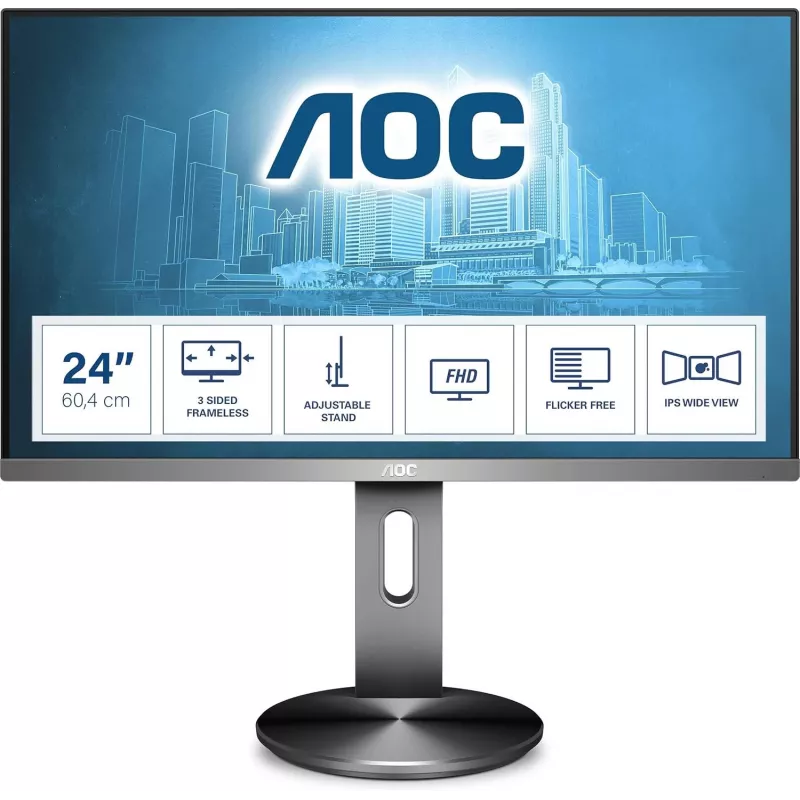 AOC I2490PXQU 24 inch IPS Monitorius