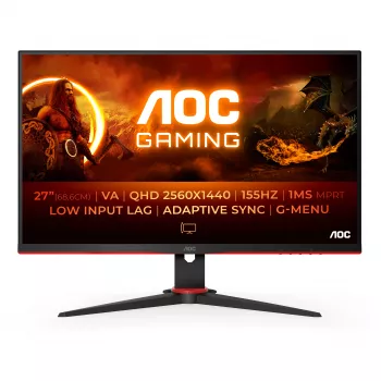AOC Q27G2E/BK 27 inch QHD VA Gaming Monitor (Demonstracinis vienetas)