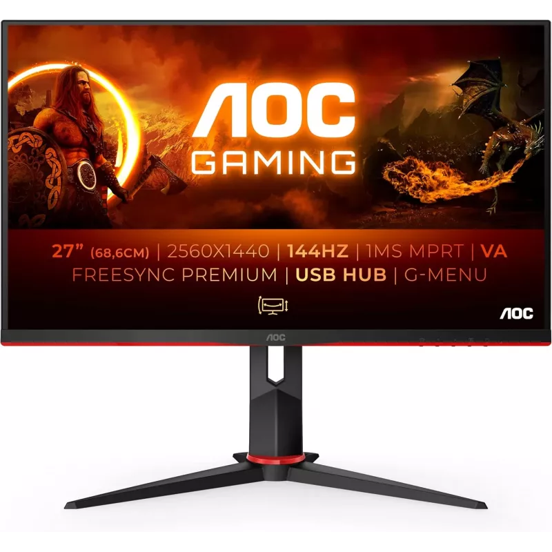 AOC Q27G2R 27 inch QHD Gaming Monitor