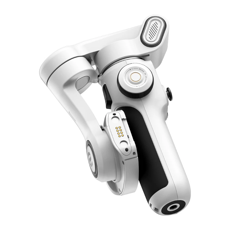 AOCHUAN Smart P2 3-Axis Gimbal Stabilizer su AI jutikliu, Magsafe, LED, baltas