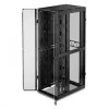 APC NetShelter SX Server Rack Gen 2, 52U, 2436H x 750W x 1200D mm, su šoninėmis plokštėmis
