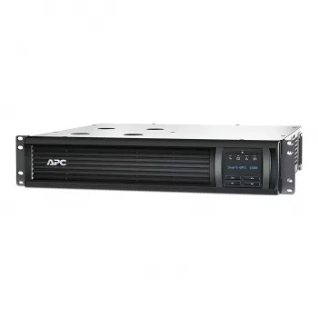 APC Smart-UPS SMT1500RMI2UCR 1500 VA / 1000 W linijinio interaktyvumo UPS, montuojamas į spintą 2U, 4x C13, LCD, atnaujintas gamykloje