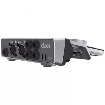 Apogee DUET DOCK garso sąsajos dokavimo stotelė, skirta Duet 3 – kosminė pilka