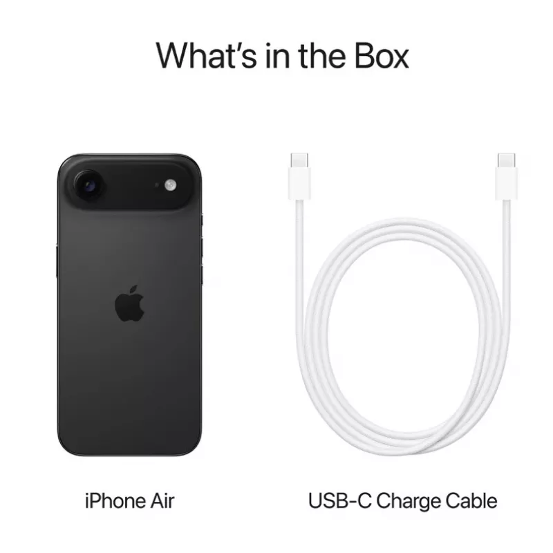Apple Air 256GB kosminės juodos spalvos 5G išmanusis telefonas