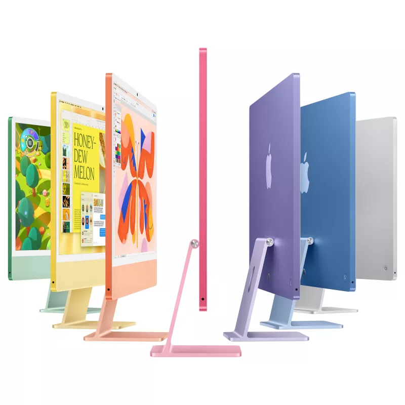 Apple iMac 24-inch 4.5K Retina M4 10-Core CPU/10-Core GPU 24GB RAM 2TB SSD Sidabrinė