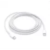 Apple MLL82ZM/A iPhone USB-C į USB-C duomenų laidas 2m baltas (didmeninė pakuotė)