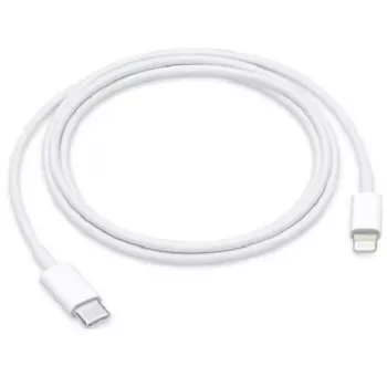 Apple MX0K2ZM/A iPhone USB-C į Lightning duomenų kabelis 1m baltas (didmeninė pakuotė)