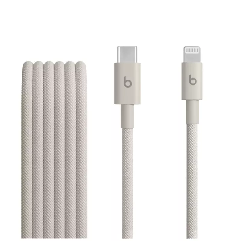 Apple USB-C į Lightning laidas (1m) MDGL4ZM/A - Baltas - Pintas nailonas - MFi sertifikuotas
