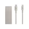 Apple USB-C į Lightning laidas (1m) MDGL4ZM/A - Baltas - Pintas nailonas - MFi sertifikuotas