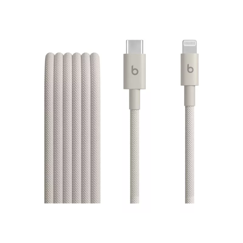 Apple USB-C į Lightning laidas (1m) MDGL4ZM/A - Baltas - Pintas nailonas - MFi sertifikuotas