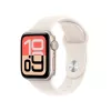 Apple Watch SE 3 GPS 40mm Starlight Aliuminio korpusas su Starlight Sportine apyranke M/L - Modelis A3324