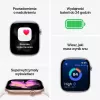 Apple Watch Series 11 (2025) GPS 46mm sidabrinis aliuminio korpusas su Purple Fog sportine juostele M/L