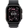 Apple Watch Ultra 3 GPS + Cellular 49mm Black Titanium Case with Black Alpine Loop - Large, Model A3281 MF0X4QI/A