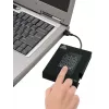 Apricorn Aegis Padlock Fortress A25-3PL256-500F External Hard Drive - 500GB - USB 3.2 Gen 1 - AES 256-bit Hardware Encryption - Black