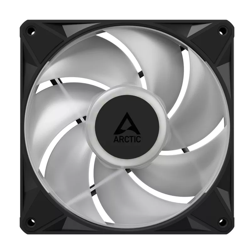 Arctic BioniX P14 A-RGB 140mm PWM Case Fan su Daisy Chain, 400-2500 RPM, 186 m³/h, juodos spalvos