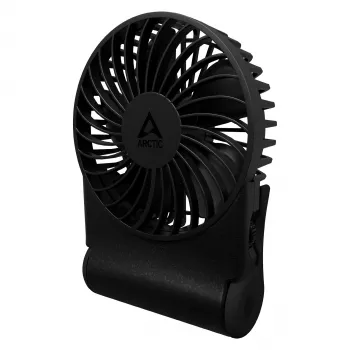 Arctic Summair 2Go įkraunamas stalinis ventiliatorius su baterija - 10 cm (juodas)