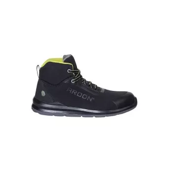 Ardon Softex High S1P apsauginiai bateliai 45 dydis, juoda pilka, kompozitinis pirštų gaubtas, Kevlar tarpinis padas