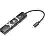 Arduino USB-C dokinimo stotis TPX00241 8-in-1 su HDMI, Ethernet, 65W PD, juoda
