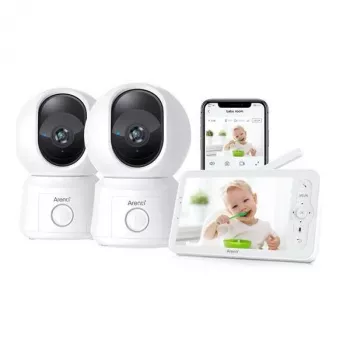 Arenti AInanny B2 Kids Set - 2MP/1080P WiFi kūdikio monitorius su dviem kameromis ir LCD ekranu