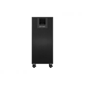 ARMAC Office On-Line PF1 10000VA 10000W dvigubo konversijos UPS, toras, 8x IEC C13 + 2x IEC C19, LCD, USB/RS-232, metalinis korpusas, be dulkių