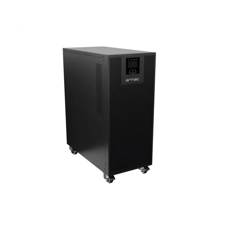 ARMAC Office On-Line PF1 6000VA 6000W stovo/bokšto UPS, dvigubos konversijos, 8x IEC C13, 2x IEC C19, LCD, bedulkis metalinis korpusas