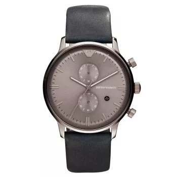 ARMANI AR0388 Vyriškas nerūdijančio plieno chronografinis laikrodis 43mm
