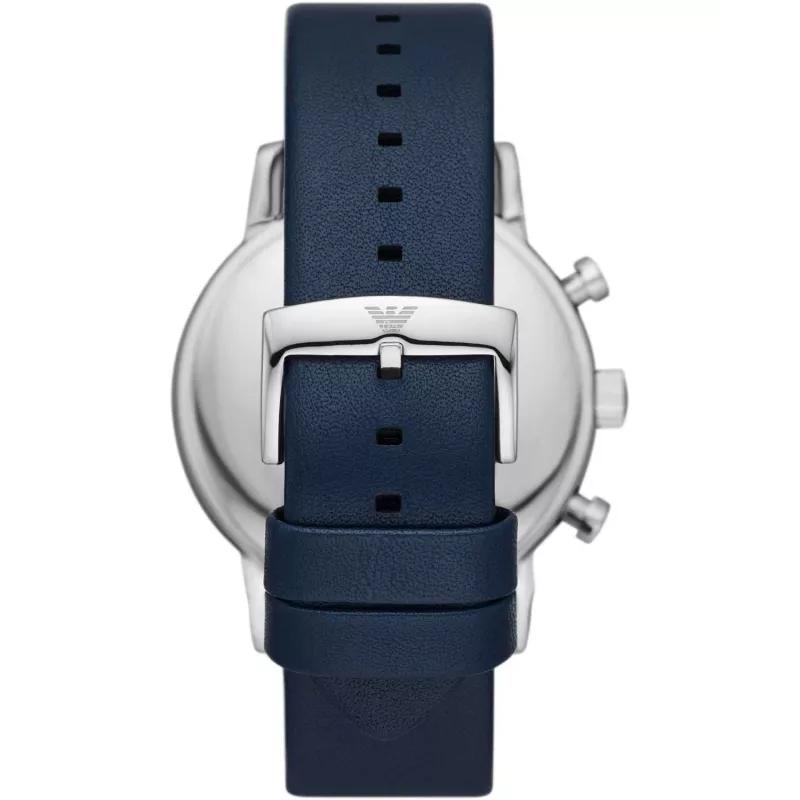 Armani AR11451 Vyriškas chronografinis nerūdijančio plieno laikrodis 46mm
