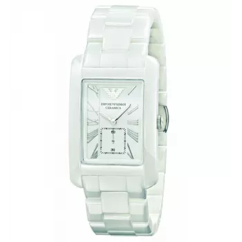 ARMANI AR1408 Vyriškas keraminis kvarcinis chronografinis laikrodis 43 mm juodas