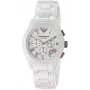 ARMANI AR1416 Vyriškas keraminis chronografo laikrodis 42mm juodas