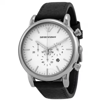 ARMANI AR1807 Vyriškas chronografinis laikrodis 46mm nerūdijantis plienas