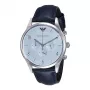 Armani AR1889 Vyriškas chronografinis laikrodis 42mm nerūdijantis plienas juodas ciferblatas