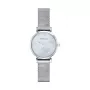 Armani AR1955 Moteriškas kvarcinis laikrodis 32mm nerūdijančio plieno korpusas baltas ciferblatas rudos odos dirželis