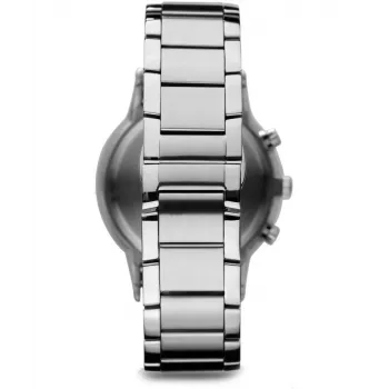 ARMANI AR2434 Vyriškas laikrodis su mėlynu ciferblatu, nerūdijančio plieno chronografas, 43 mm
