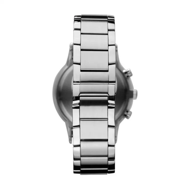ARMANI AR2448 Vyriškas kvarcinis chronografinis laikrodis 43mm nerūdijantis plienas mėlynas ciferblatas