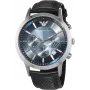Armani AR2473 Vyriškas chronografinis laikrodis 43mm nerūdijančio plieno mėlynu ciferblatu
